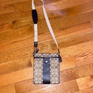 Coach cross body purse